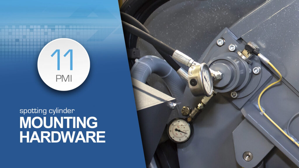 Sideloader Washer Extractor - Spotting Cylinder Mounting Hardware