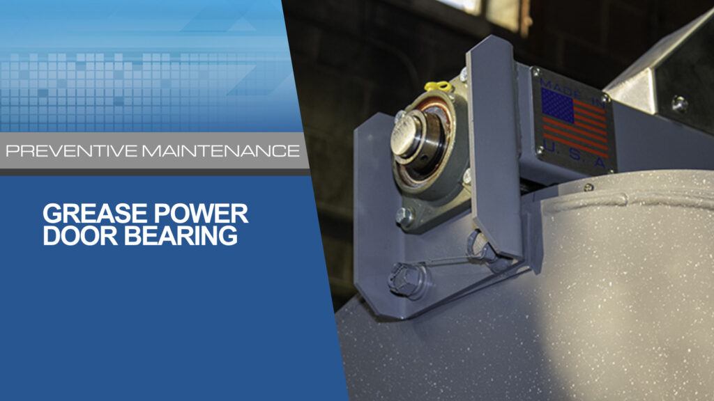 Sideloader Washer Extractor Grease Power Door Bearing