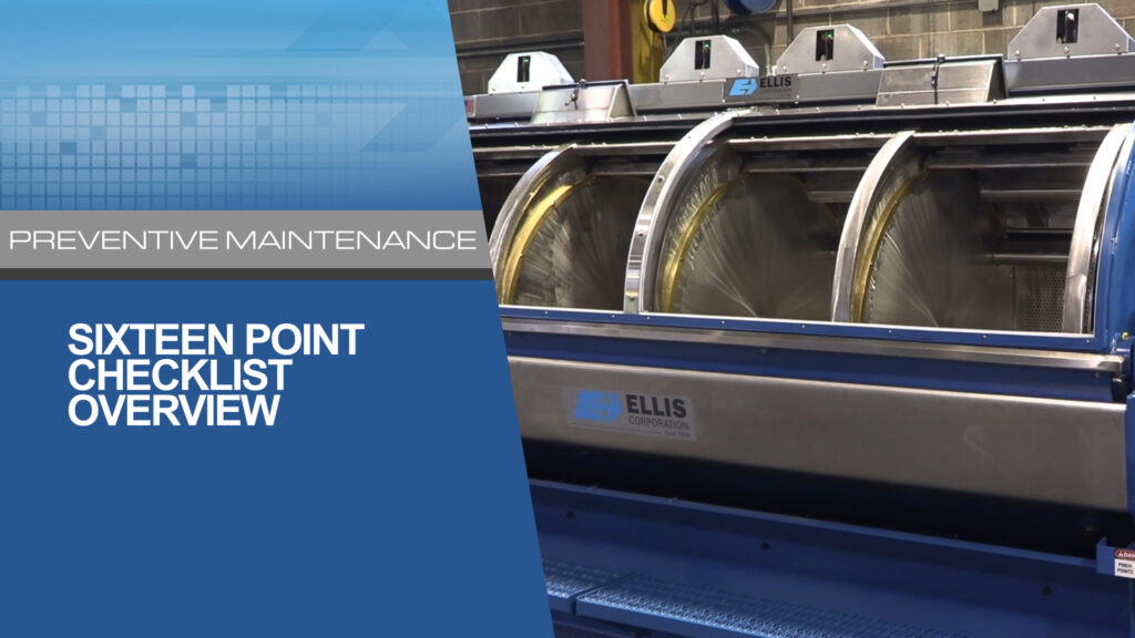 16 Point Checklist Overview - Preventive Maintenance