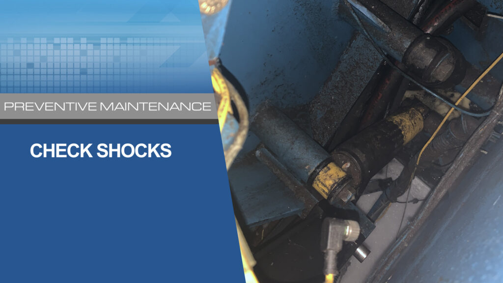 Sideloader Washer Extractor Check Shocks
