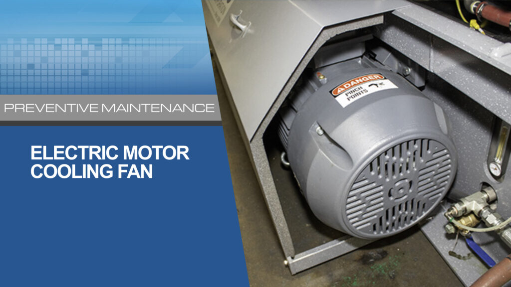 Sideloader Washer Extractor Electric Motor Cooling Fan