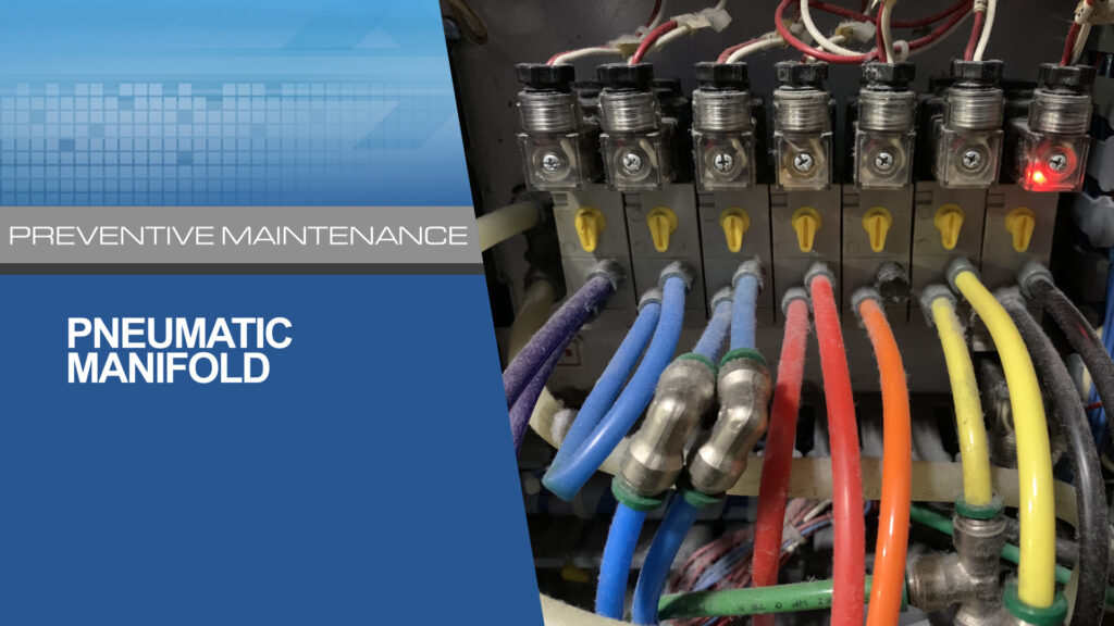 Sideloader Washer Extractor Pneumatic Manifold