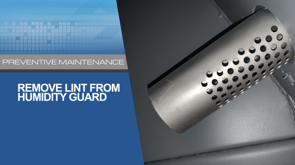 Remove Lint from Humidity Guard for Whisper Dryer